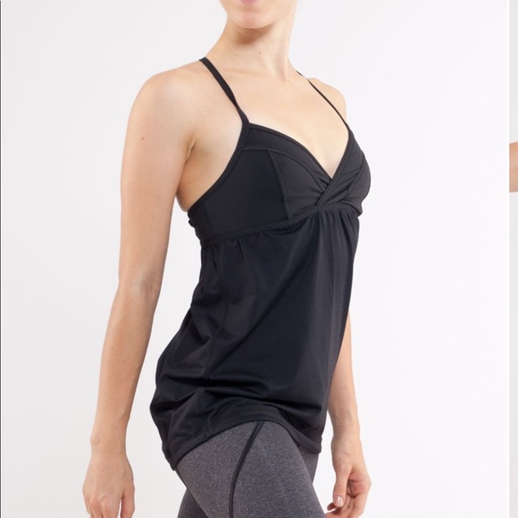 lululemon athletica Tops - Lululemon Rehearsal Tank • Black